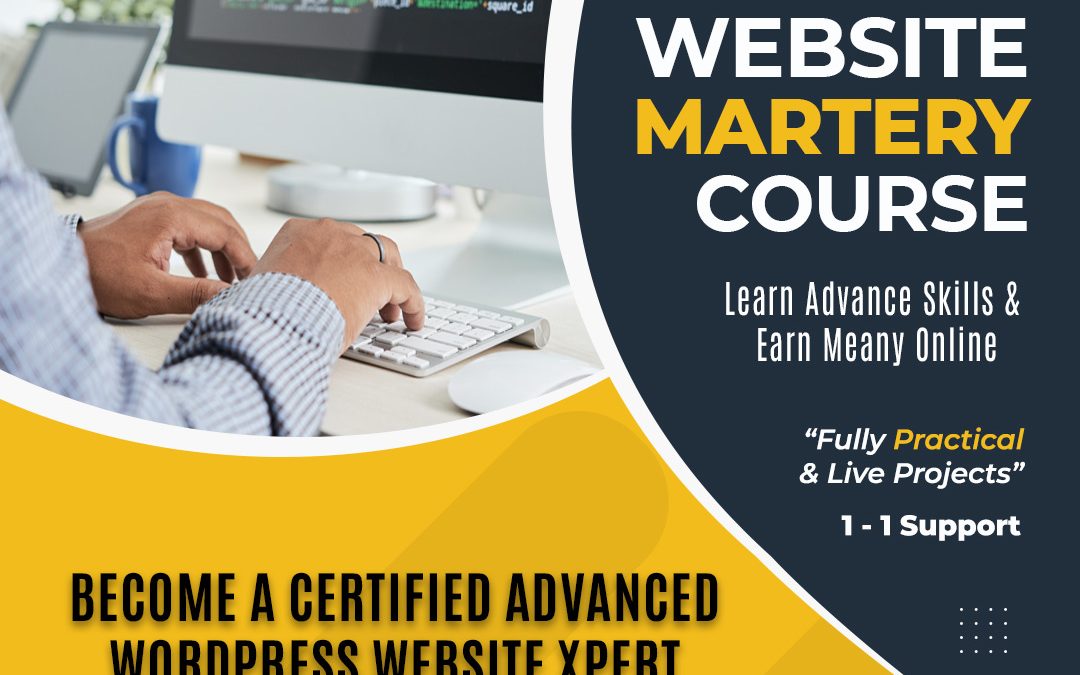 Website Designing Course, Create a WordPress Website Step by Step